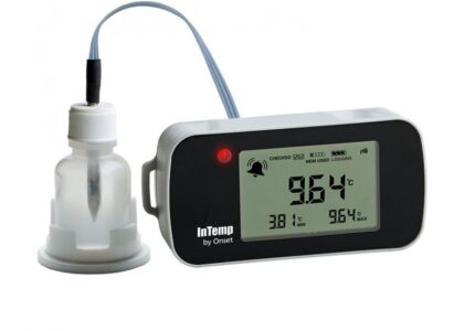 InTemp Bluetooth Temperature with Glycol Bottle (Logistics) Data Logger (CX402-Txxx)