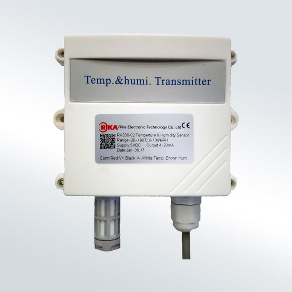 RK330-02 Wall-mounted Ambient Temperature & Humidity Sensor