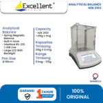 Timbangan Analitik HZK-2104 – Analytical Balance 210g x 0.1mg Presisi - Image 4