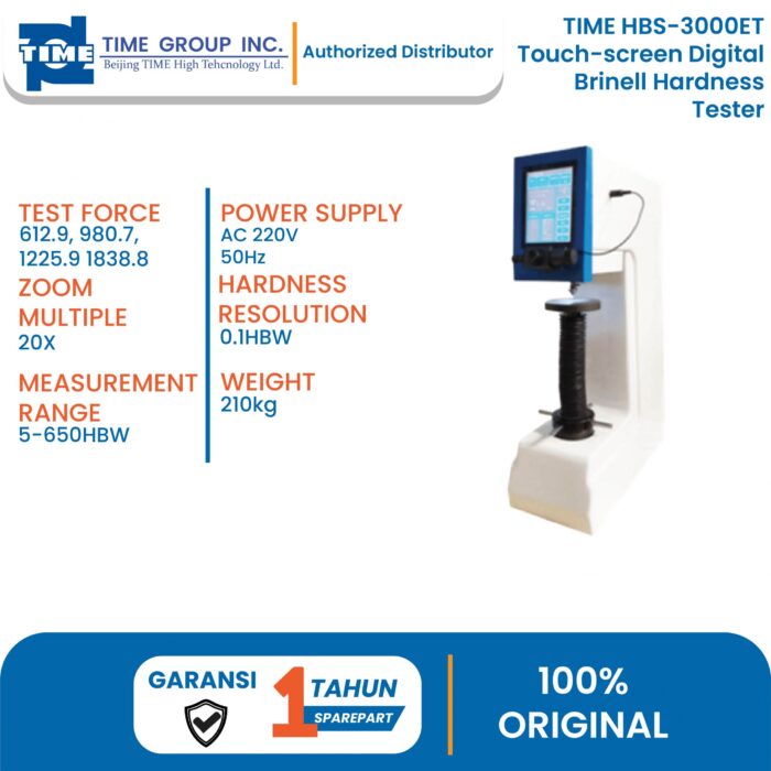 TIME HBS-3000ET Touch-screen Digital Brinell Hardness Tester - Image 2