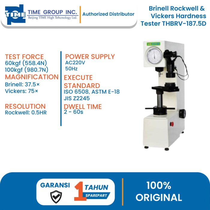 Brinell Rockwell & Vickers Hardness Tester THBRV-187.5D - Image 2