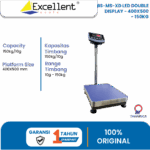 BS-MS-XD LED DOUBLE DISPLAY - 400X500 - 30KG/75KG/150KG - Image 5