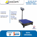 BS-MS-XD LED DOUBLE DISPLAY - 500X600 - 300KG/500KG - Image 4
