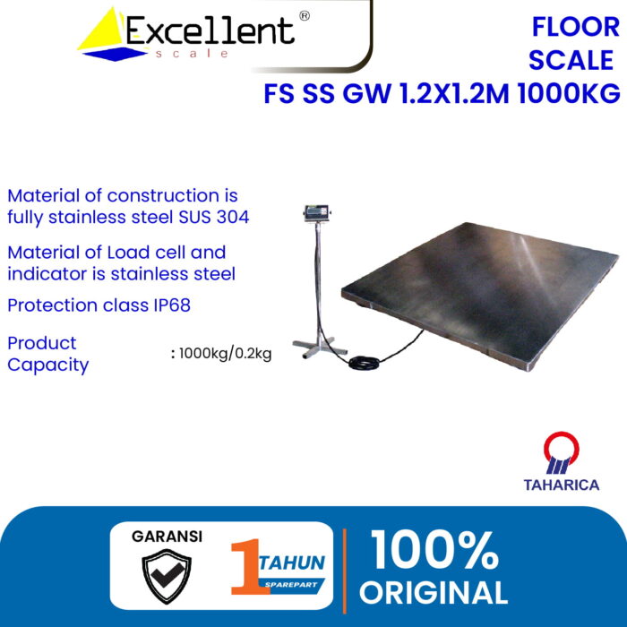 FS-SS - GW - 1.2X1.2M - 500KG/1000KG/2000KG/3000KG - Image 5