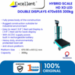 HD - XD LED DOUBLE DISPLAYS 470X655 - 150KG/300KG/500KG - Image 3