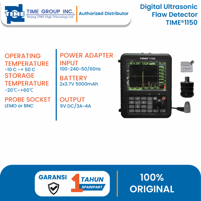 Digital Ultrasonic Flaw Detector TIME®1150 - Image 2