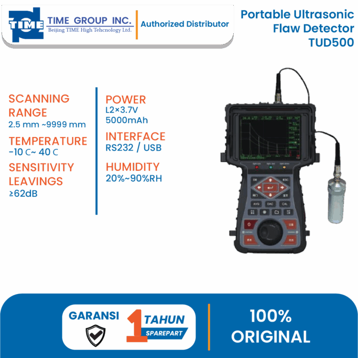 Portable Ultrasonic Flaw Detector TUD500 - Image 2