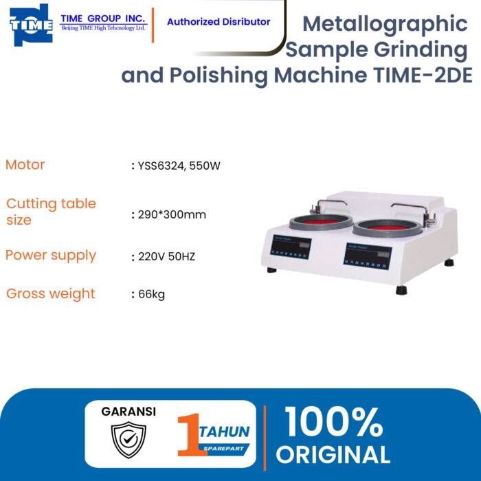 Metallographic Sample Grinding and Polishing Machine TIME-2DE - Image 2