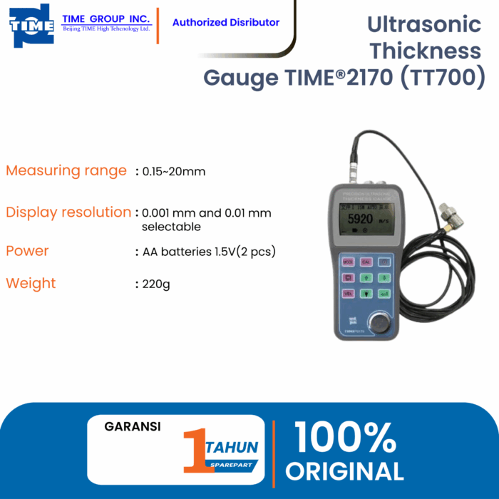 Ultrasonic Thickness Gauge TIME®2170 (TT700) - Image 2