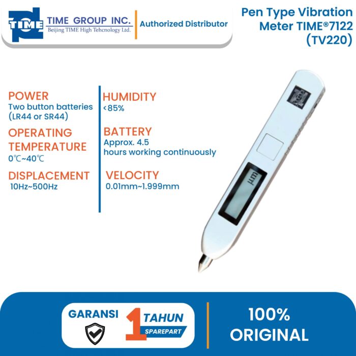 Pen Type Vibration Meter TIME®7120/7122/7126 (TV200/220/260) - Image 3