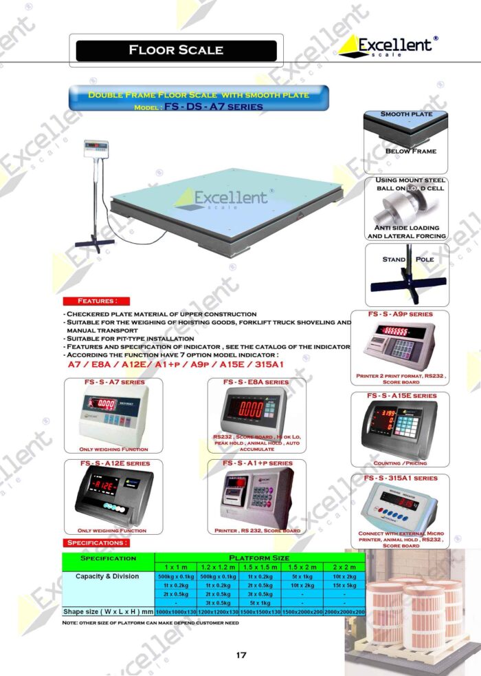 FS-D - A12+E - 1500X2000 - 10000KG - Image 2