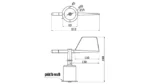 Sensor Kecepatan Angin RK110-02 Wind Direction Sensor Wind Vane Sensor - Image 6