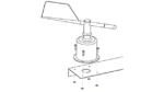Sensor Kecepatan Angin RK110-02 Wind Direction Sensor Wind Vane Sensor - Image 7