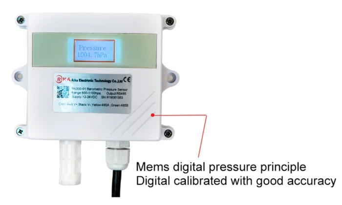 Sensor Suhu & Kelembaban RK330-02 Wall-mounted Ambient Temperature & Humidity Sensor - Image 7