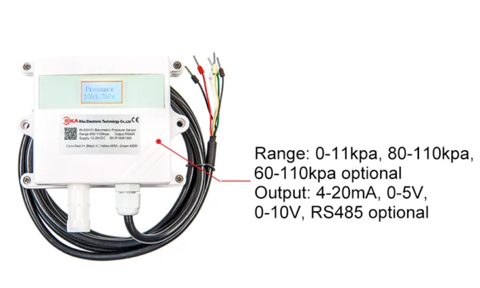 Sensor Suhu & Kelembaban RK330-02 Wall-mounted Ambient Temperature & Humidity Sensor - Image 5