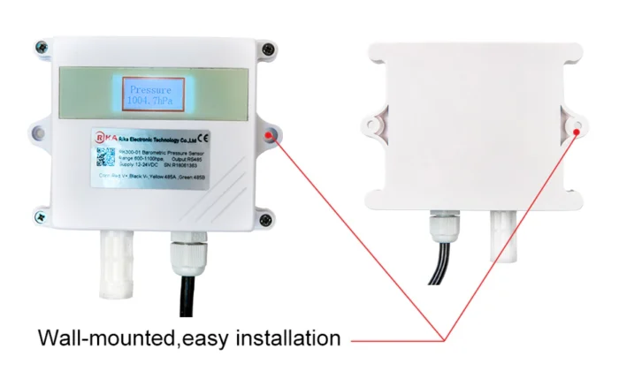 Sensor Suhu & Kelembaban RK330-02 Wall-mounted Ambient Temperature & Humidity Sensor - Image 4