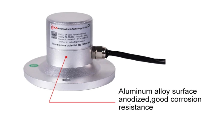 Sensor Radiasi RK200-04 Solar Radiation Sensor Solar Irradiance Sensor - Image 10
