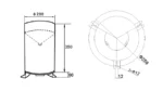Sensor Curah Hujan RK400-07 Tipping Bucket Rainfall Sensor - Image 9