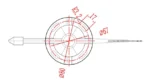 Sensor Kecepatan Angin RK110-01 Wind Direction Sensor - Image 9