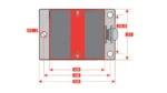Sensor Kemiringan Digital RK700-01 Digital Dual-Axis Inclination Sensor - Image 3