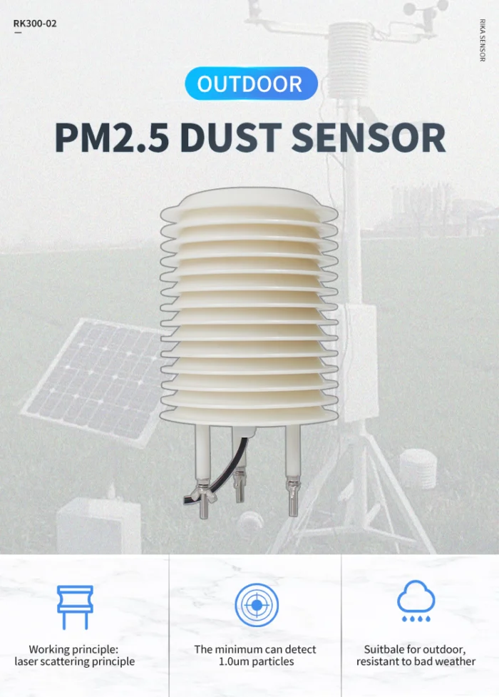 Sensor Kualitas Udara Outdoor RK300-03B | Sensor CO2 Transmitter - Image 3