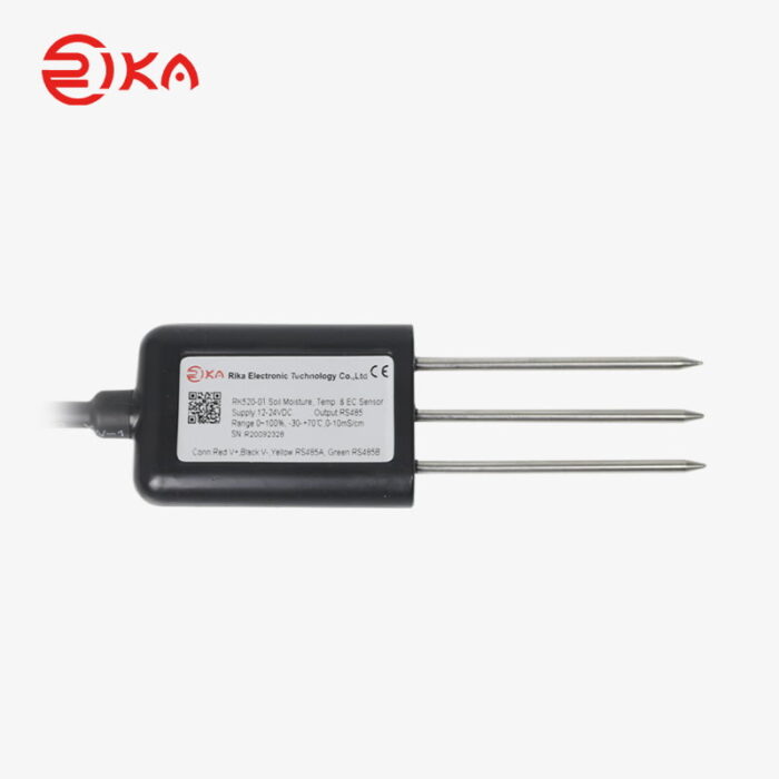RK520-02 Soil Moisture Sensor, Temperature Probe& EC Sensor - Image 7