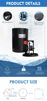 Sensor Curah Hujan RK400-09 Miniature Tipping Bucket Rainfall Sensor - Image 9
