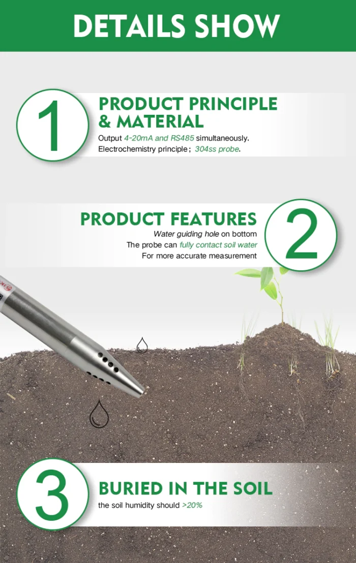 Sensor PH Tanah RK500-22 Soil PH Sensor - Image 8