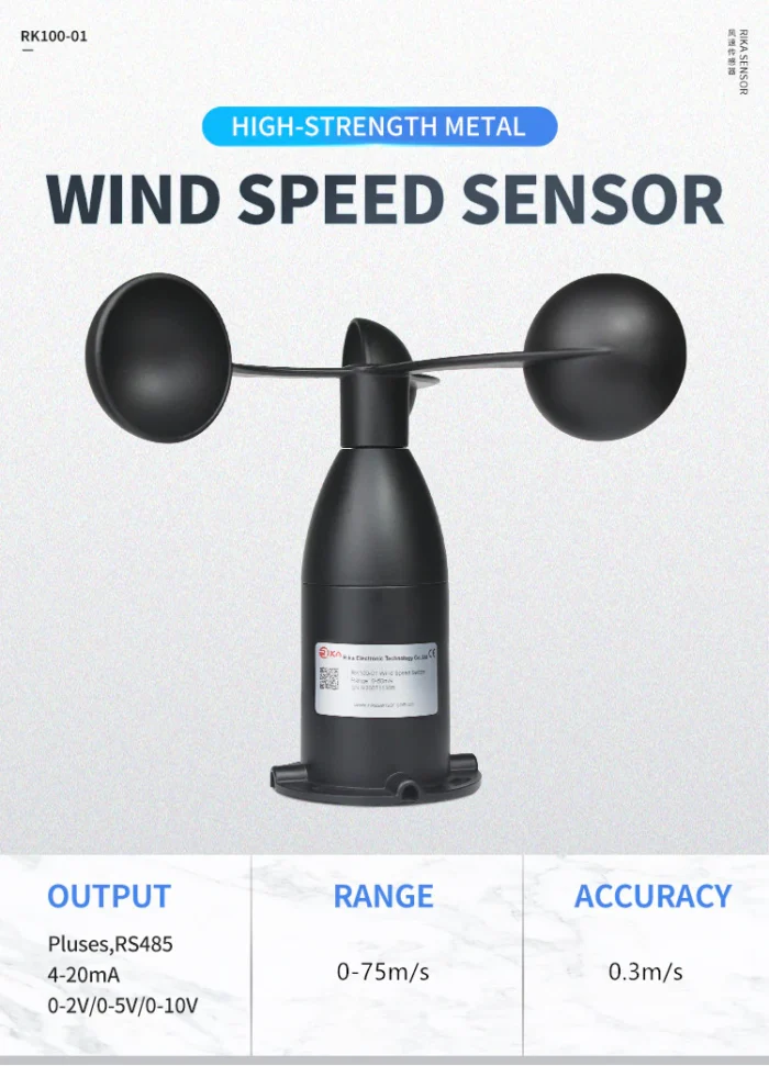 Sensor Kecepatan Angin RK100-01B Wind Speed Sensor - Image 8