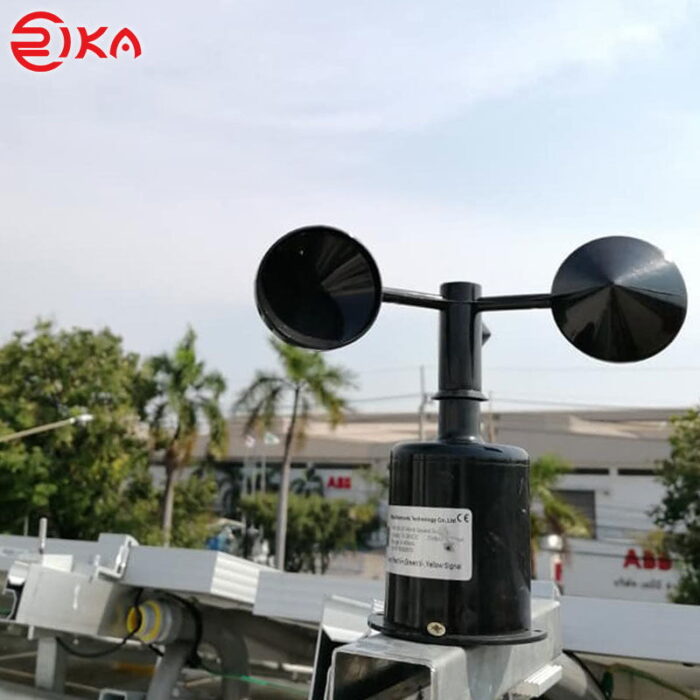 Sensor Kecepatan Angin RK100-02 Plastic Wind Speed Sensor Wind Anemometer - Image 6