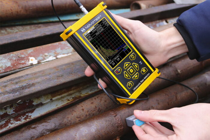 Alat Uji Ketebalan Material Ultrasonic Flaw Detector NOVOTEST UD2303 - Image 3