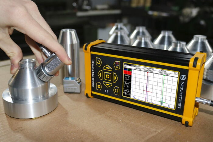 Alat Uji Ketebalan Material Ultrasonic Flaw Detector NOVOTEST UD2303 - Image 4