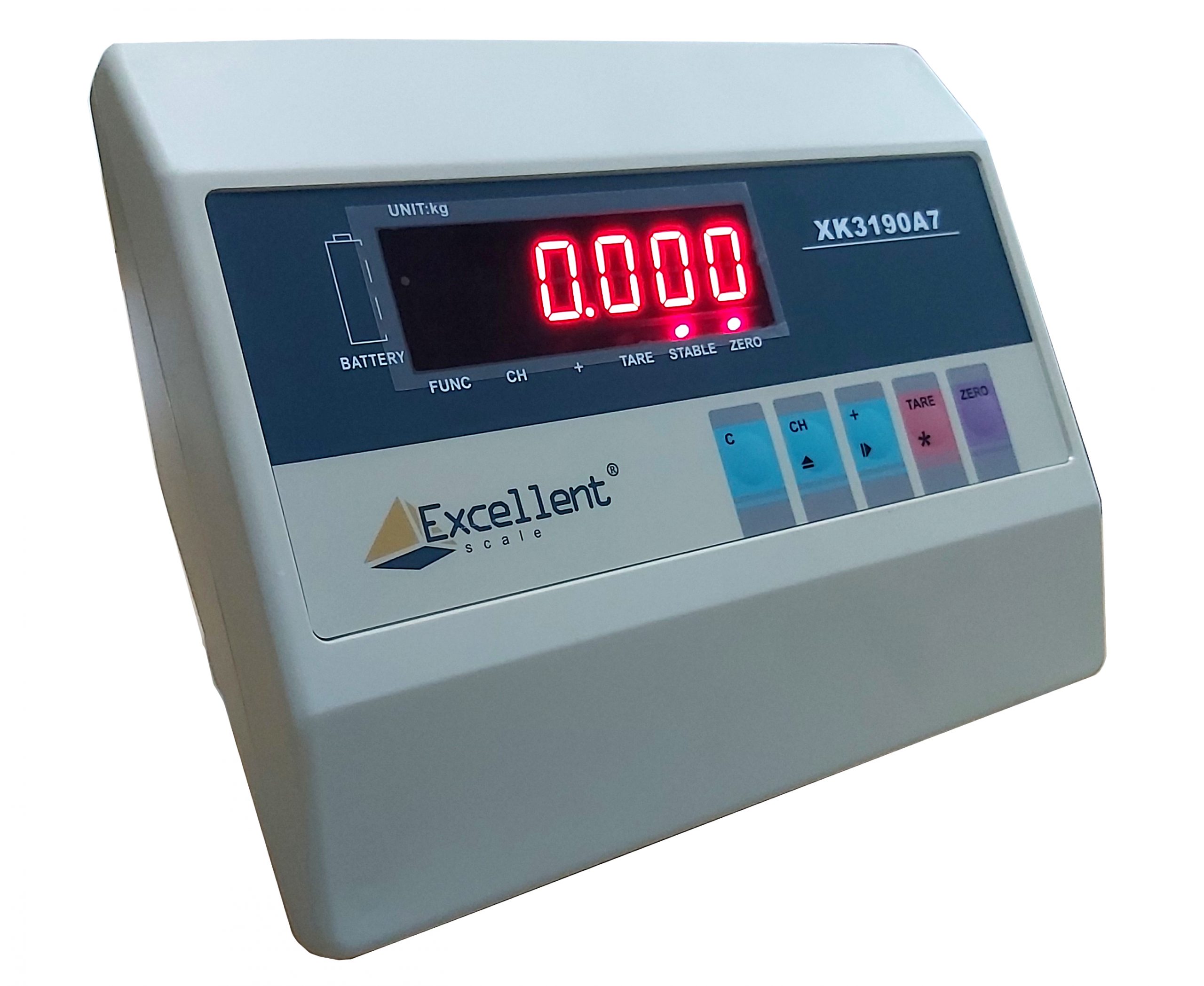 Indikator Timbangan Digital A7+ – Weighing Indicator untuk Bench Scale & Floor Scale