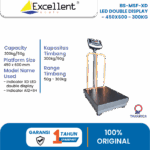 BS-MSF-XD LED DOUBLE DISPLAY - 450X600 - 150KG/300KG - Image 3