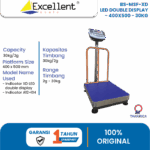 BS-MSF-XD LED DOUBLE DISPLAY - 400X500 - 30KG/75KG/150KG - Image 2