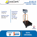 BS-MSF-XD LED DOUBLE DISPLAY - 300X400 - 30KG/60KG/100KG - Image 4