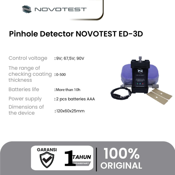 Alat Uji Ketebalan Cat Pinhole Detector NOVOTEST ED-3D - Image 2