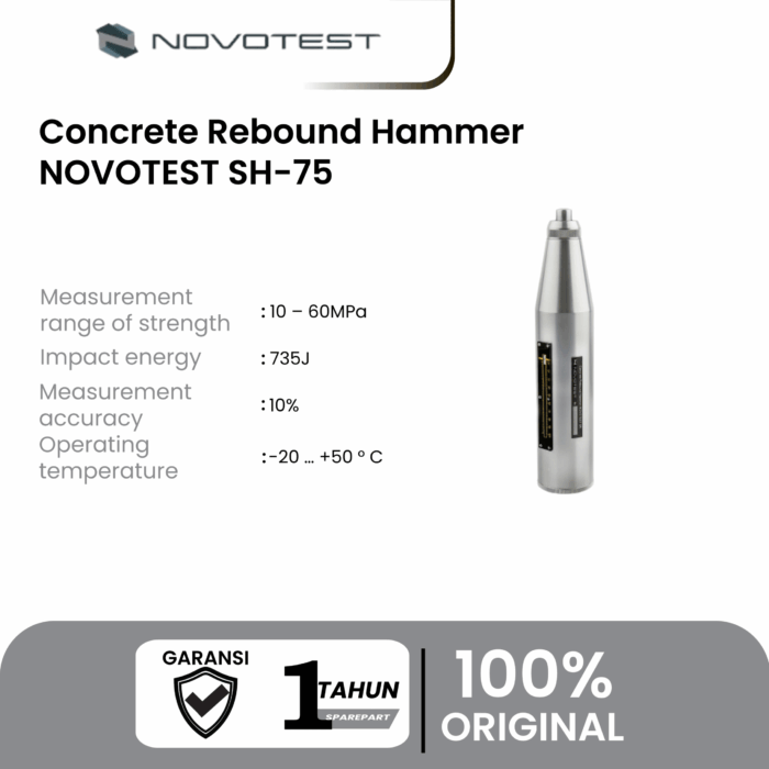 Alat Uji Beton Concrete Rebound Hammer NOVOTEST SH - Image 3
