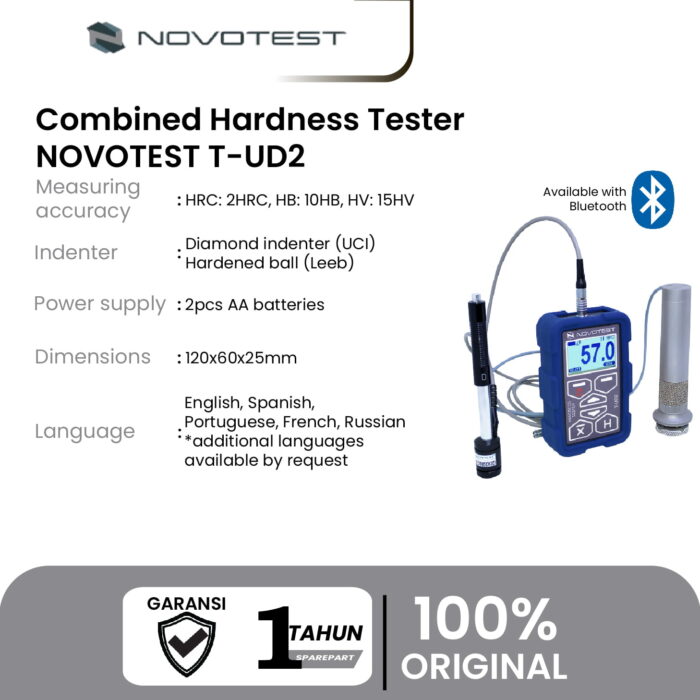 Alat Uji Kekerasan Combined Hardness Tester NOVOTEST T-UD2 - Image 2