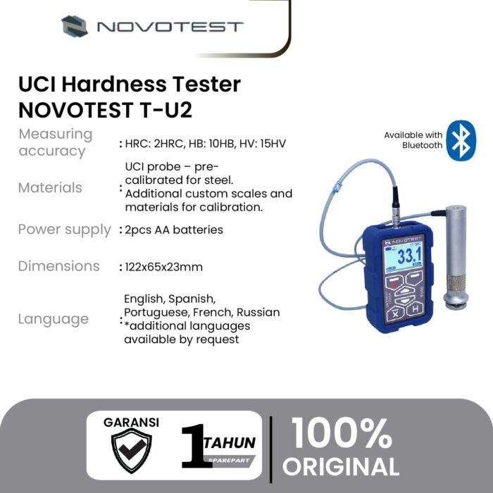 Alat Uji Kekerasan UCI Hardness Tester NOVOTEST T-U2 - Image 2