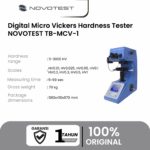 Alat Uji Kekerasan Digital Micro Vickers Hardness Tester NOVOTEST TB-MCV-1 - Image 2