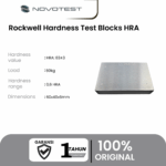 Alat Uji Kekerasan Rockwell Hardness Test Blocks HRA, HRB, HRC - Image 2