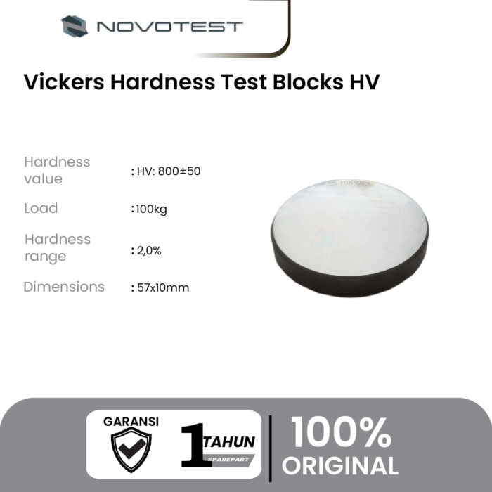 Alat Uji Kekerasan Vickers Hardness Test Blocks HV - Image 2