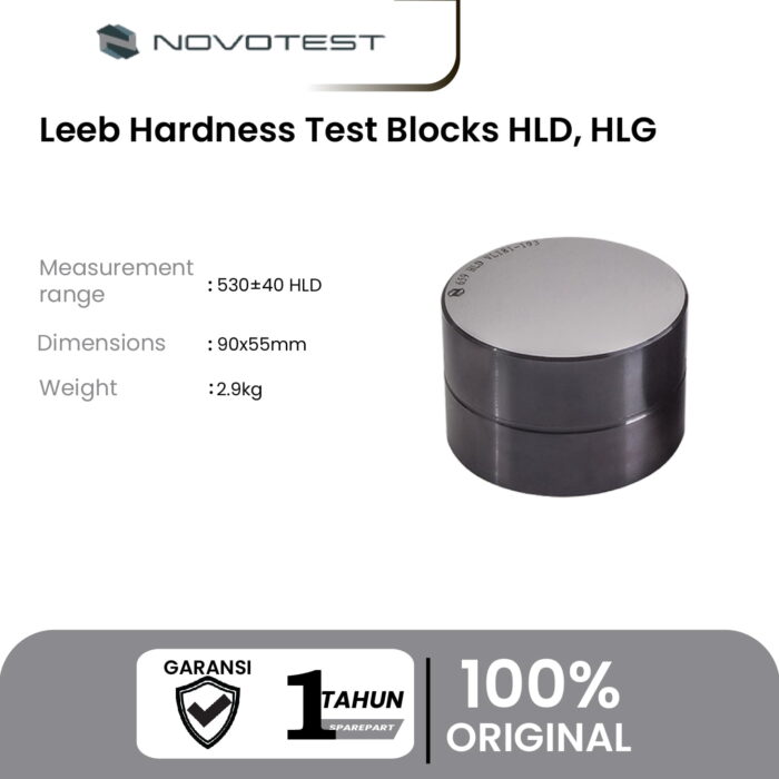 Alat Uji Kekerasan Leeb Hardness Test Blocks HLD, HLG - Image 2