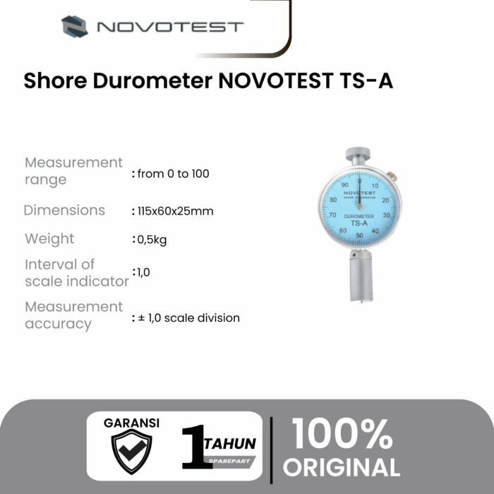 Alat Uji Kekerasan Shore Durometer NOVOTEST TS-A - Image 2