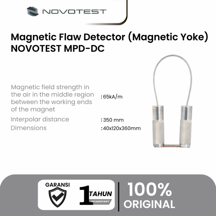 Alat Uji Logam Magnetic Flaw Detector (Magnetic Yoke) NOVOTEST MPD-DC - Image 2