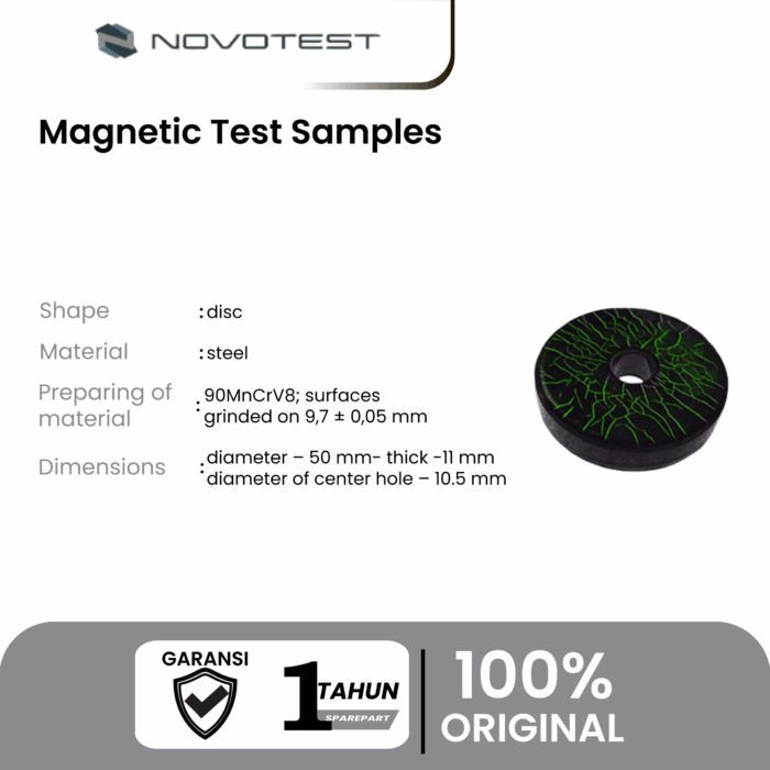 Alat Uji Logam Magnetic Test Samples - Image 2