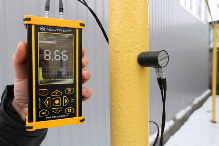 Alat Uji Ketebalan Material EMAT Thickness Gauge NOVOTEST UT-3M-EMA - Image 6