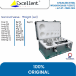 Batu Timbangan Stainless Steel F1 Set 1mg – 1kg (AT-F1) – Anak Timbangan Presisi - Image 2