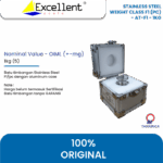 Batu Timbangan Stainless Steel Kelas F1 (PC) - AT-F1 - 1kg - Image 2